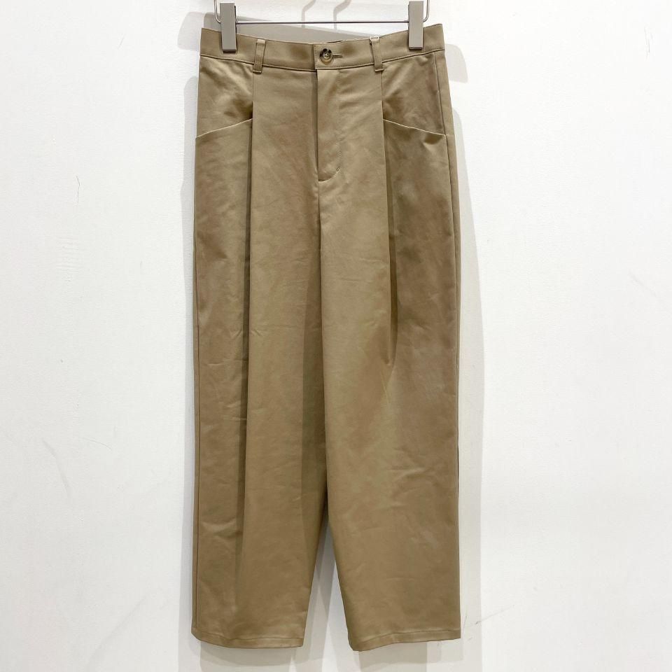 Le minor - チノストレッチ1タックパンツ(EL16302) - Sheth Le minor - チノストレッチ1タックパンツ(EL16302) - Sheth