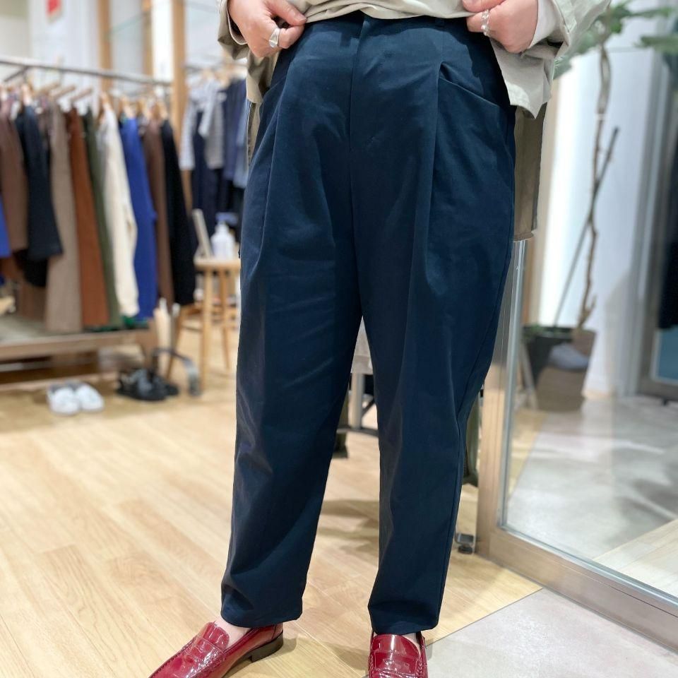 Le minor - チノストレッチ1タックパンツ(EL16302) - Sheth Le minor - チノストレッチ1タックパンツ(EL16302) - Sheth