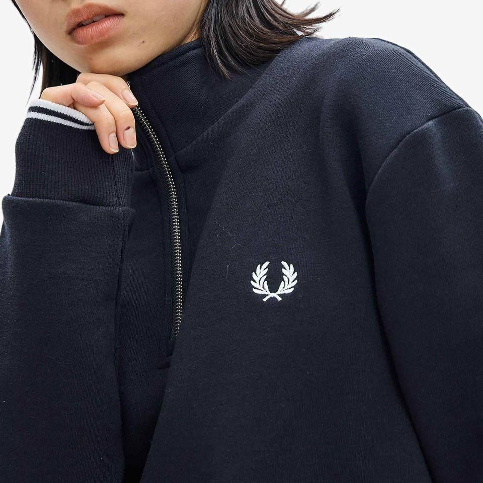 FRED PERRY - Half Zip Sweatshirt(M3574)正規取扱商品 FRED PERRY - Half Zip Sweatshirt(M3574)正規取扱商品