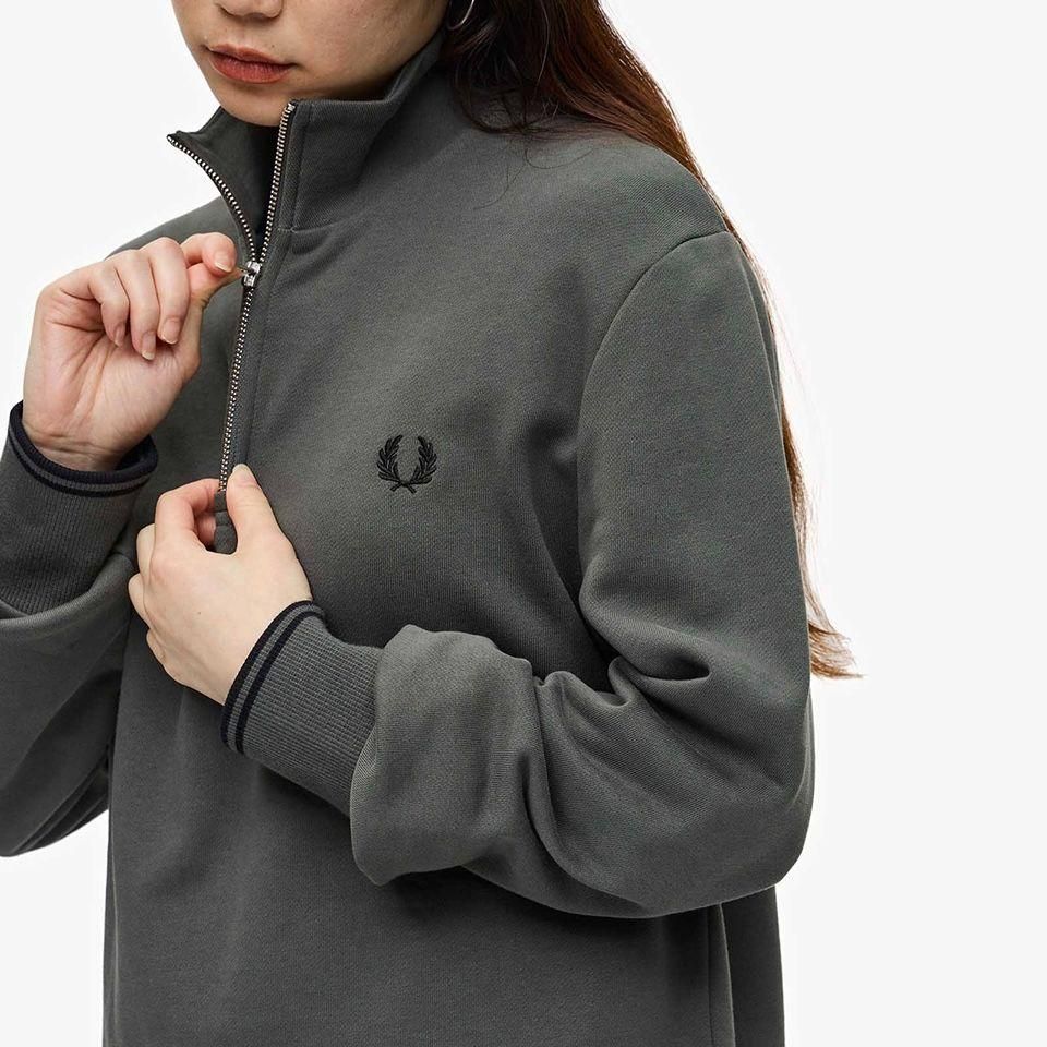 FRED PERRY - Half Zip Sweatshirt（M3574）正規取扱商品