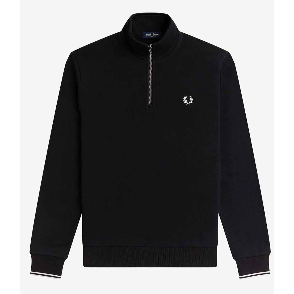 FRED PERRY - Half Zip Sweatshirt（M3574）正規取扱商品 - Sheth Online Store -  シスオンラインストア