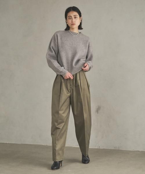 Audrey and John Wad - ラクーン混クルーネックニットプルオーバー