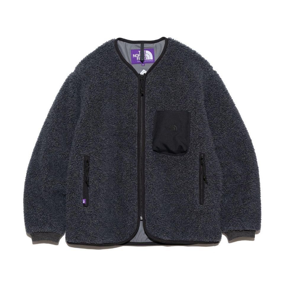 【最安値挑戦】 THE NORTH Field WINDSTOPPER Boa Wool - LABEL PURPLE FACE 女性用