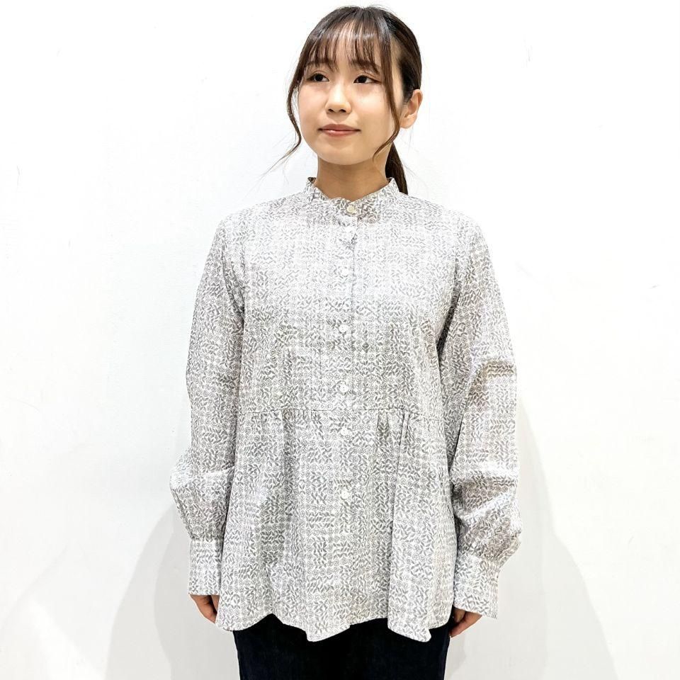 J.Sloane リバティ チュニック Ｍサイズ 新品 J.Sloane - ピンタック切替チュニック（リバティコレクション