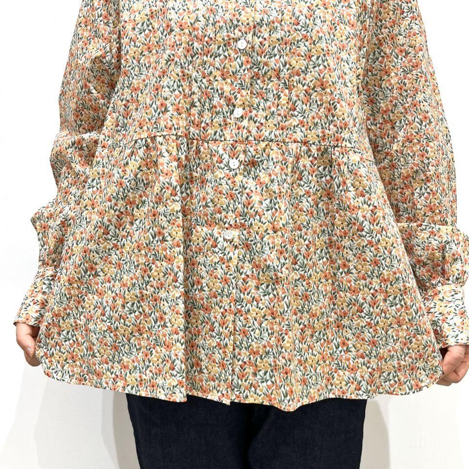 J.Sloane リバティ チュニック Ｍサイズ 新品 J.Sloane - ピンタック切替チュニック（リバティコレクション