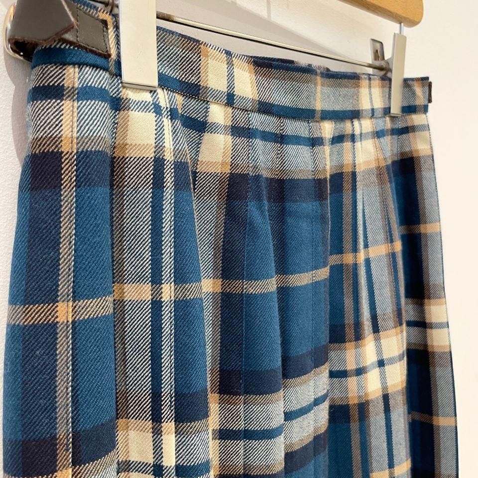【新品】O'Neil of Dublin ネイビープリーツスカート O'neil of Dublin - 総プリーツスカート（81cm丈）正規取扱商品