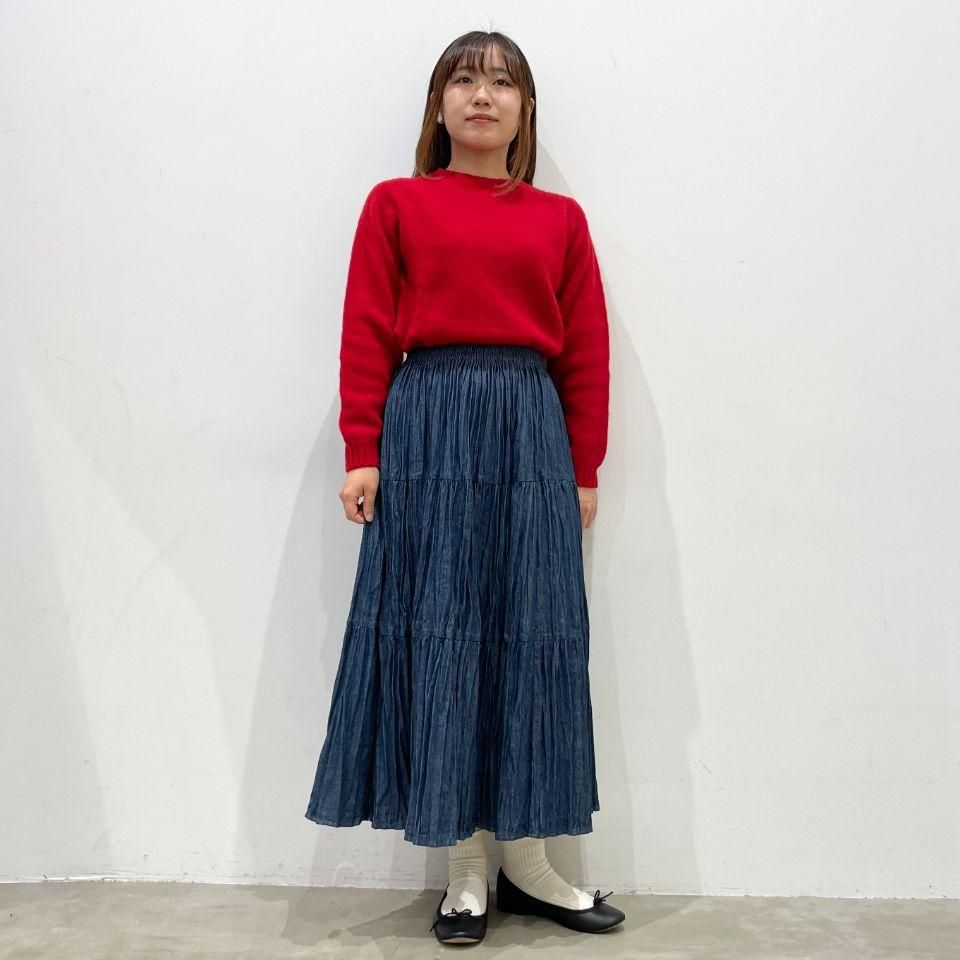 ⬇️ロックマウント　⭐︎ 3段ティアードスカート Rockmount - Denim 3段ティアードスカート（正規取扱商品