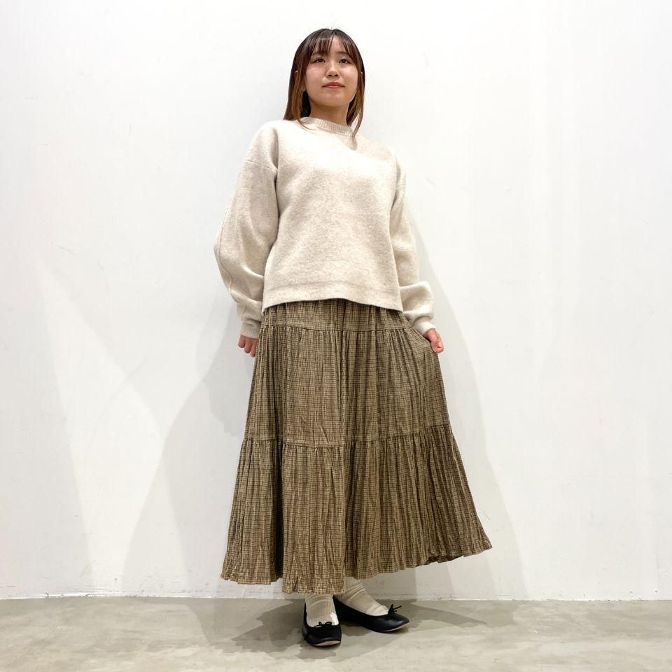 ⬇️ロックマウント　⭐︎ 3段ティアードスカート Rockmount - Wool Flannel Solid 3段ティアードスカート（正規