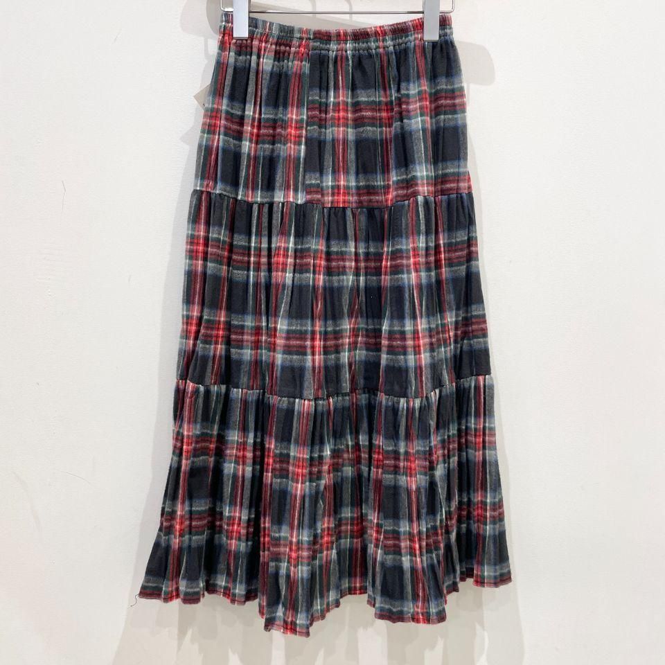Rockmount - Flannel Check 3段ティアードスカート（正規取扱