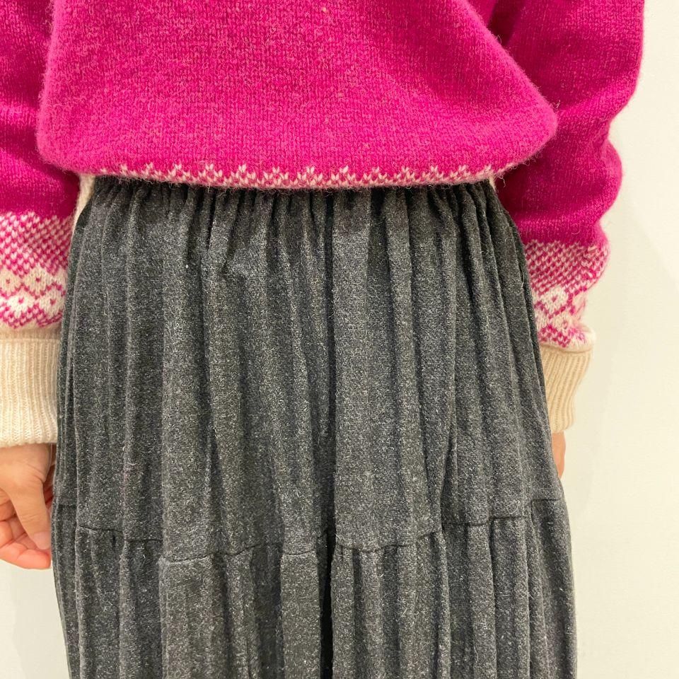 Rockmount - Wool Flannel 3段ティアードスカート（正規取扱商品