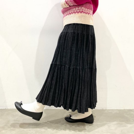 Rockmount - Wool Flannel  3段ティアードスカート（正規取扱商品）