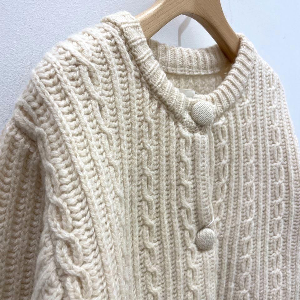 sosotto - 編地切替ニットジャケット（42353314） - Sheth Online