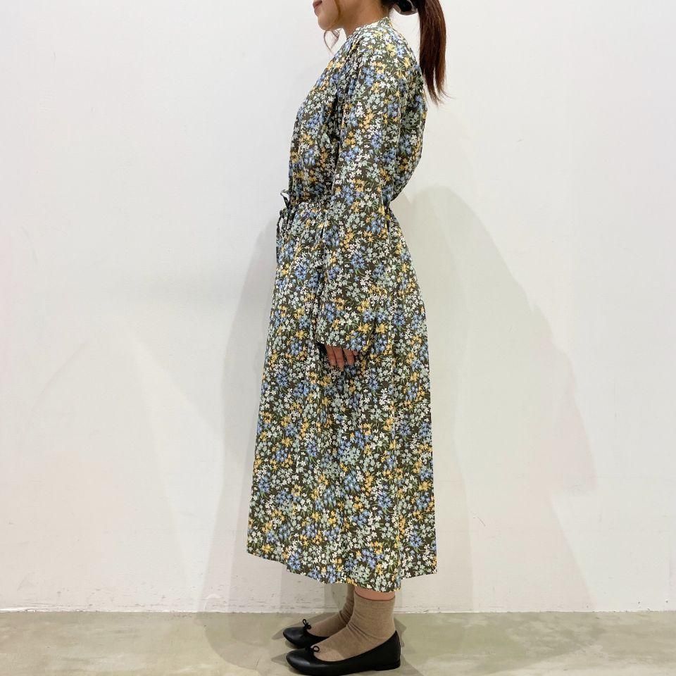 J.Sloane - 前開きリボン付きワンピース【リバティコレクション J.Sloane - 前開きリボン付きワンピース【リバティコレクション