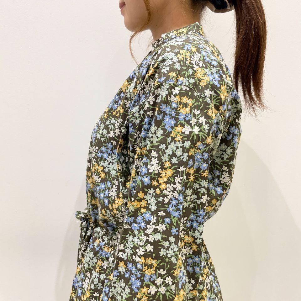 J.Sloane - 前開きリボン付きワンピース【リバティコレクション
