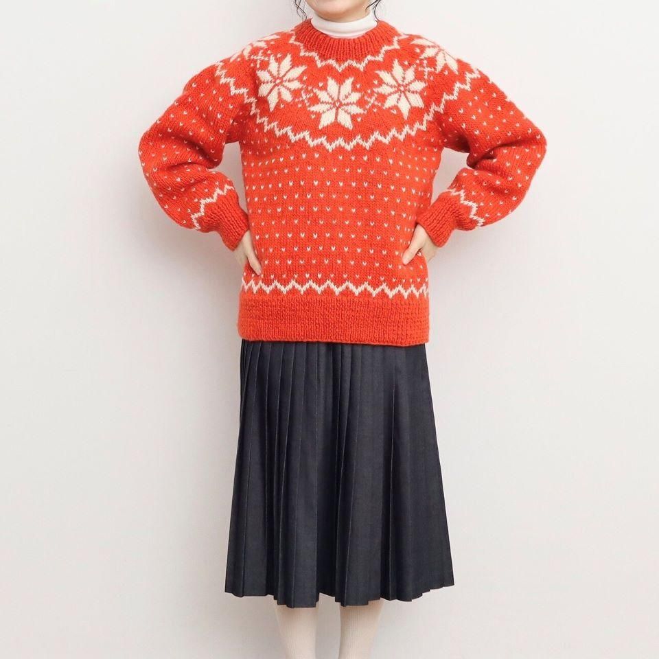 CHILD WOMAN - ネパールギルボックス雪柄求心 プルオーバー (0101KN001232)(正規取扱品) - Sheth Online Store - シスオンラインストア CHILD WOMAN - ネパールギルボックス雪柄求心 プルオーバー (0101KN001232)(正規取扱品) - Sheth Online Store - シスオンラインストア