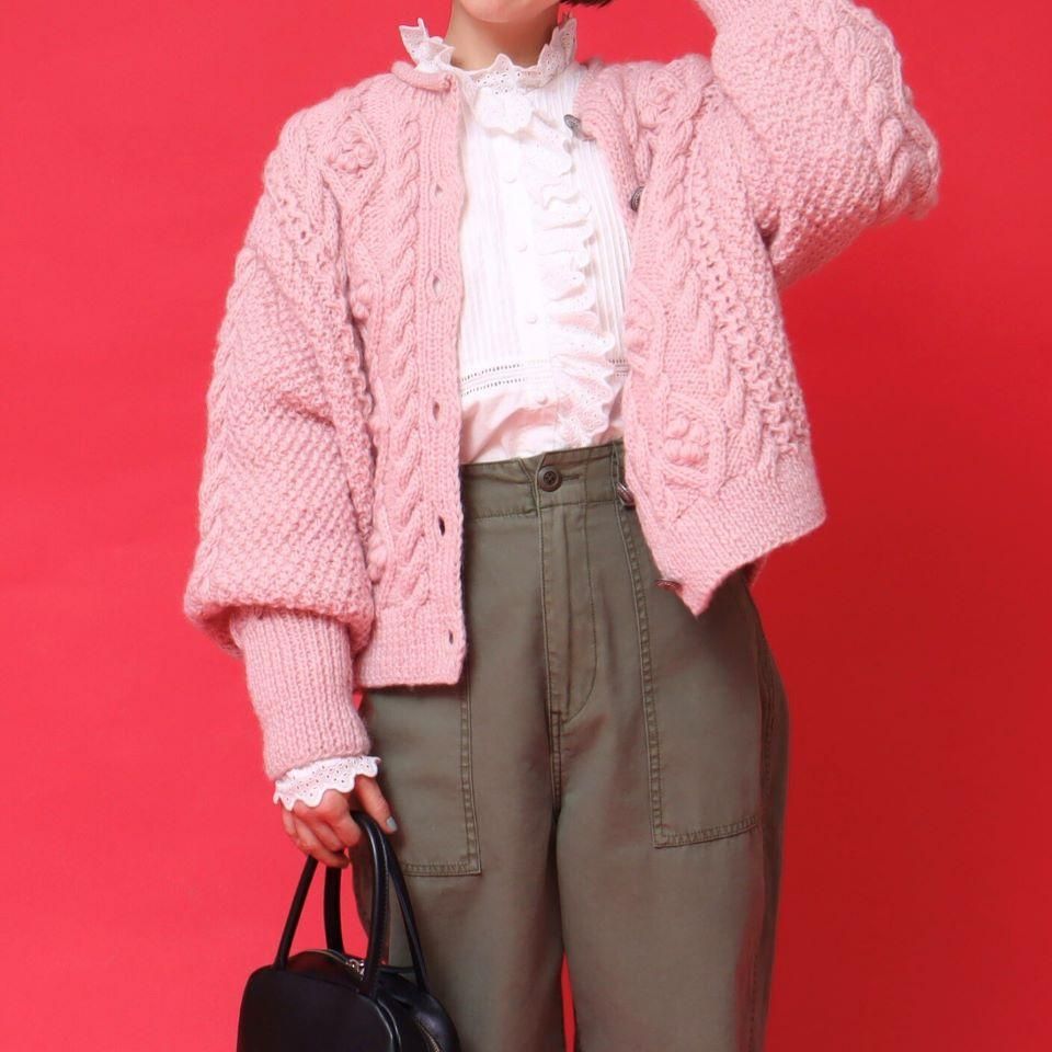 CHILD WOMAN - ネパールギルボックスケーブルショート CHILD WOMAN - ネパールギルボックスケーブルショート