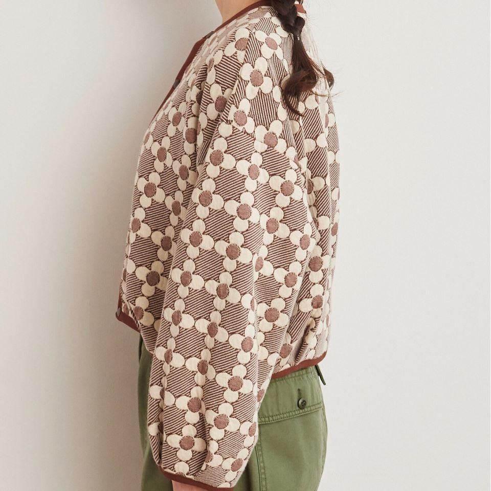 CHILD WOMAN - ＜Dot and Stripes＞花柄キルトブリスタージャ