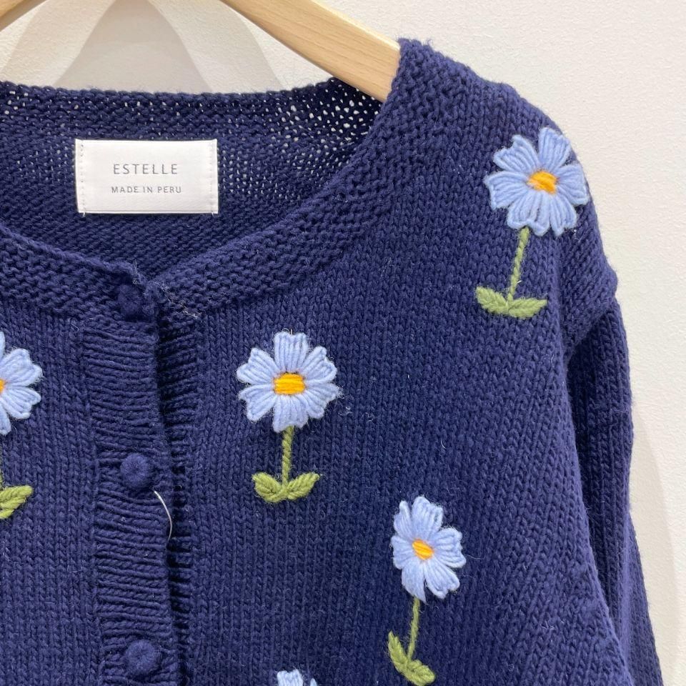 estelle - 花刺繍のカーディガン（IW2331811） - Sheth Online Store