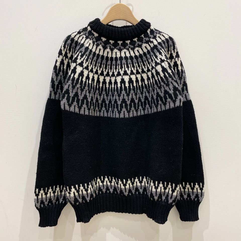 Guernsey Woollens - ガンジーセーター ノルディック柄プルオーバー（GNS1069）（正規取扱商品） - Sheth Online  Store - シスオンラインストア