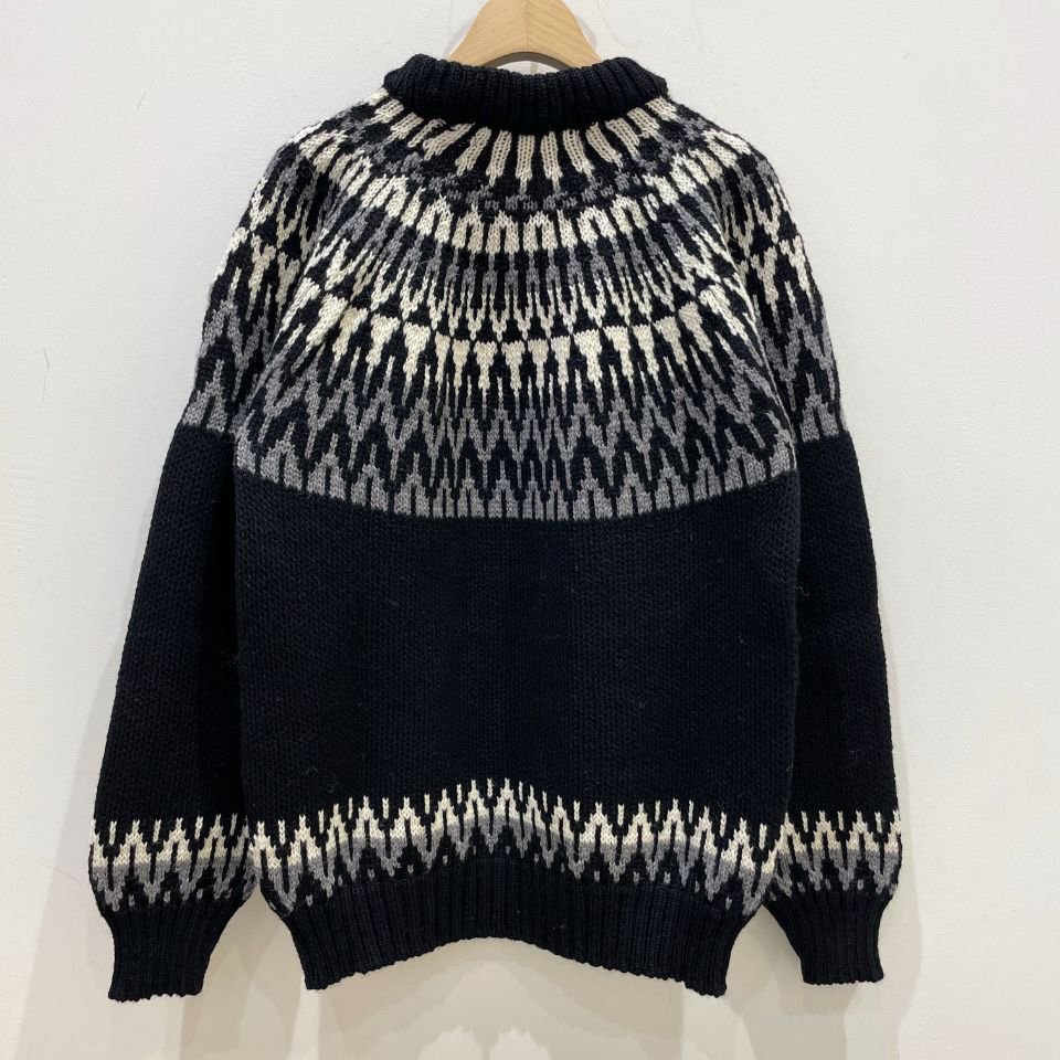 Guernsey Woollens - ガンジーセーター ノルディック柄プルオーバー（GNS1069）（正規取扱商品） - Sheth Online  Store - シスオンラインストア