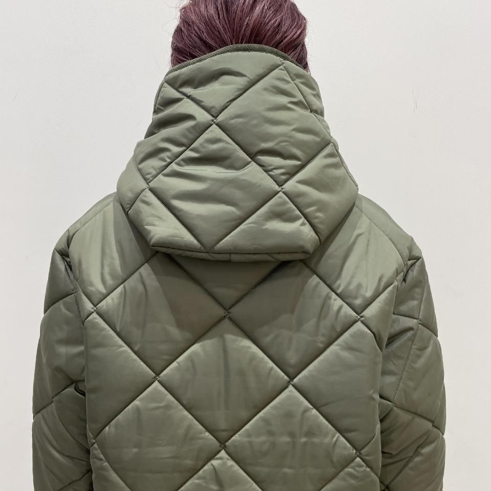 ロングベール　4m LAVENHAM｜ビッグキルト ロングライン フード コート “BIG QUILT