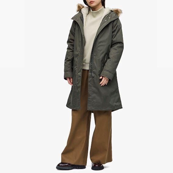 FRED PERRY - Womens Zip-In Liner Fishtail Parka (J6104) 正規 FRED PERRY - Womens Zip-In Liner Fishtail Parka (J6104) 正規