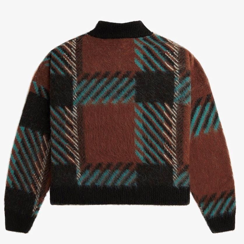 FRED PERRY - Glitch Tartan Jumper (K6119) 正規取扱商品