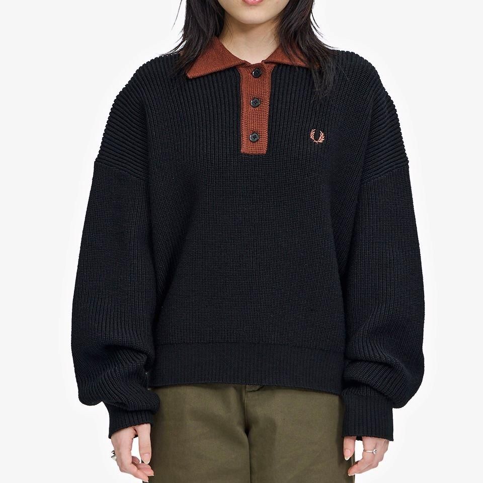 FRED PERRY - Knitted Shirt (K6121) 正規取扱商品 - Sheth FRED PERRY - Knitted Shirt (K6121) 正規取扱商品 - Sheth