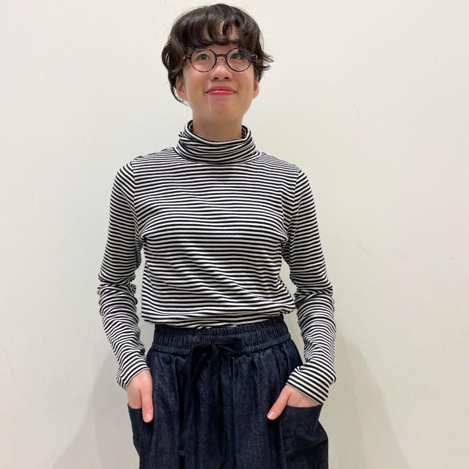 BALMAN ボーダーニット shiho着 BALMAN ボーダーニット shiho着