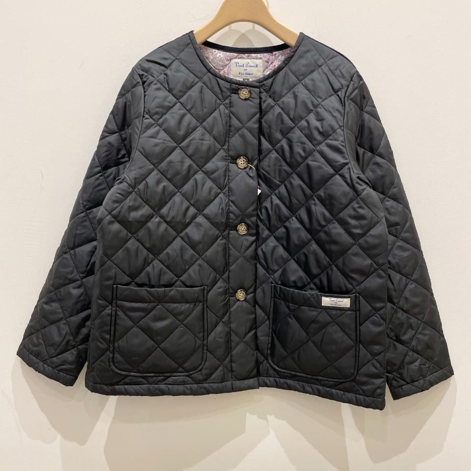 Le minor - 高密度タフタ リバティキルティングジャケット(EL35301)