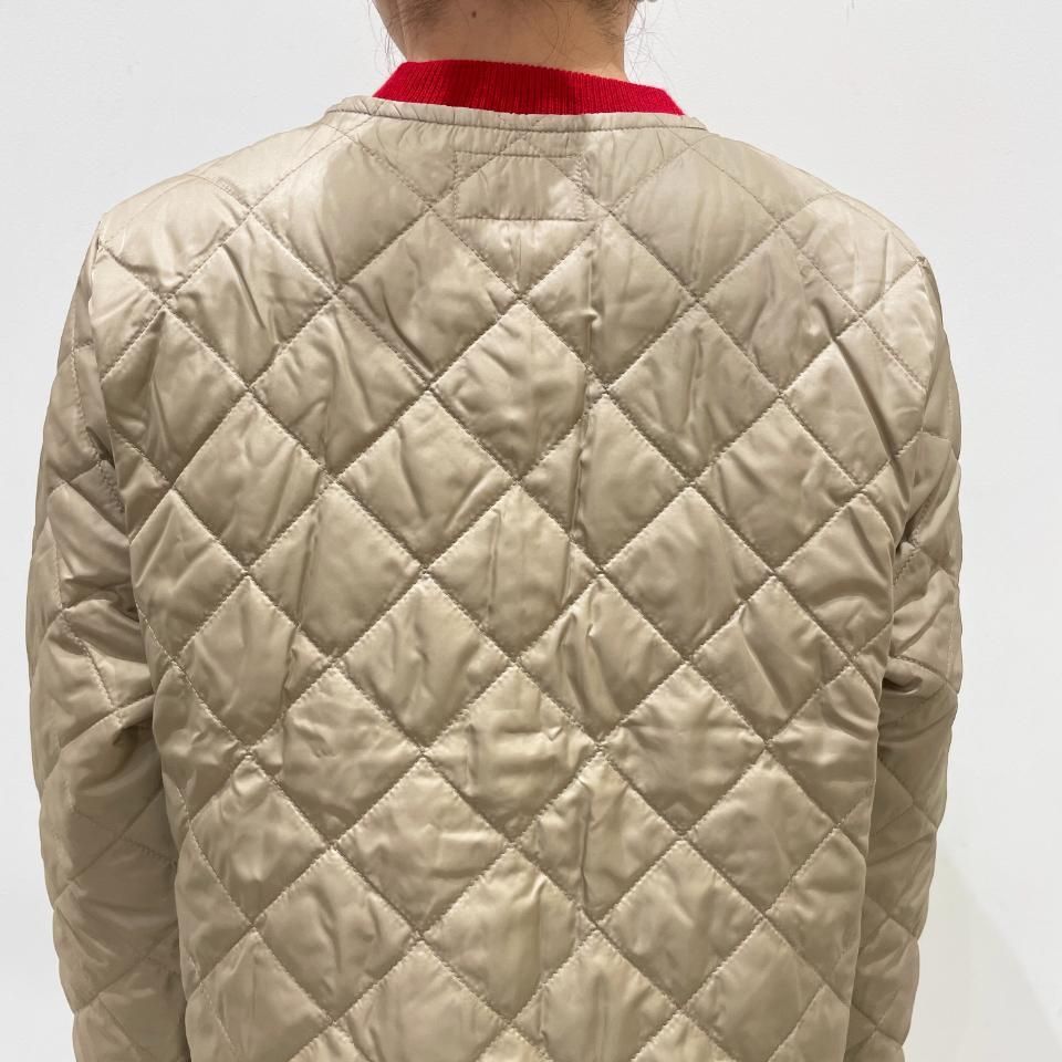 Le minor - 高密度タフタ リバティキルティングジャケット(EL35301)