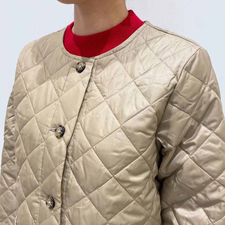 Le minor - 高密度タフタ リバティキルティングジャケット(EL35301)