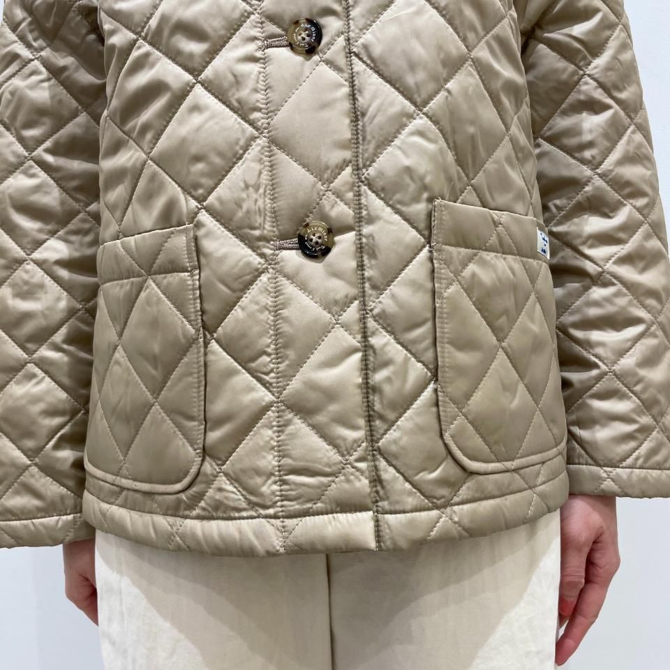 Le minor - 高密度タフタ リバティキルティングジャケット(EL35301)