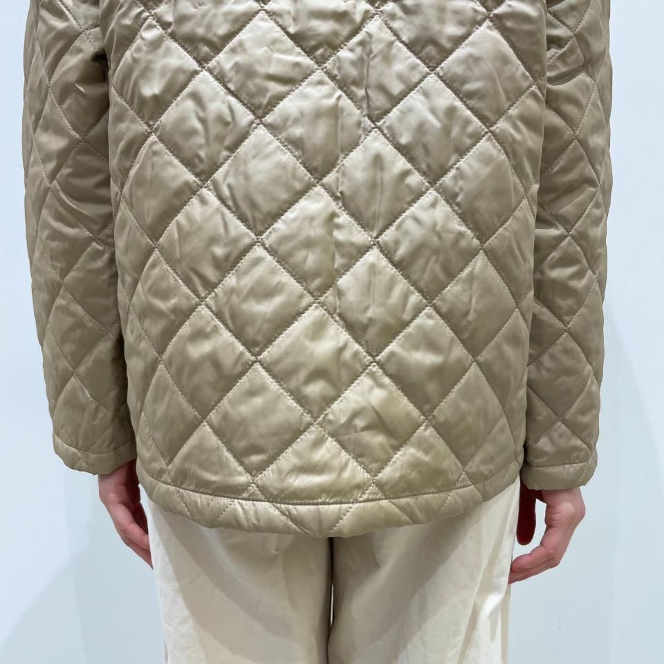 Le minor - 高密度タフタ リバティキルティングジャケット(EL35301)