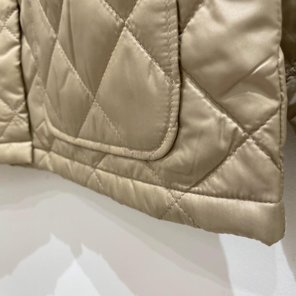 Le minor - 高密度タフタ リバティキルティングジャケット(EL35301)