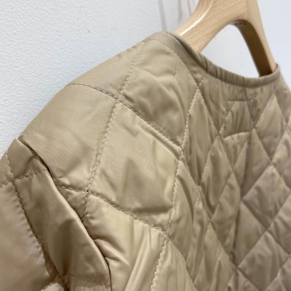 Le minor - 高密度タフタ リバティキルティングジャケット(EL35301)