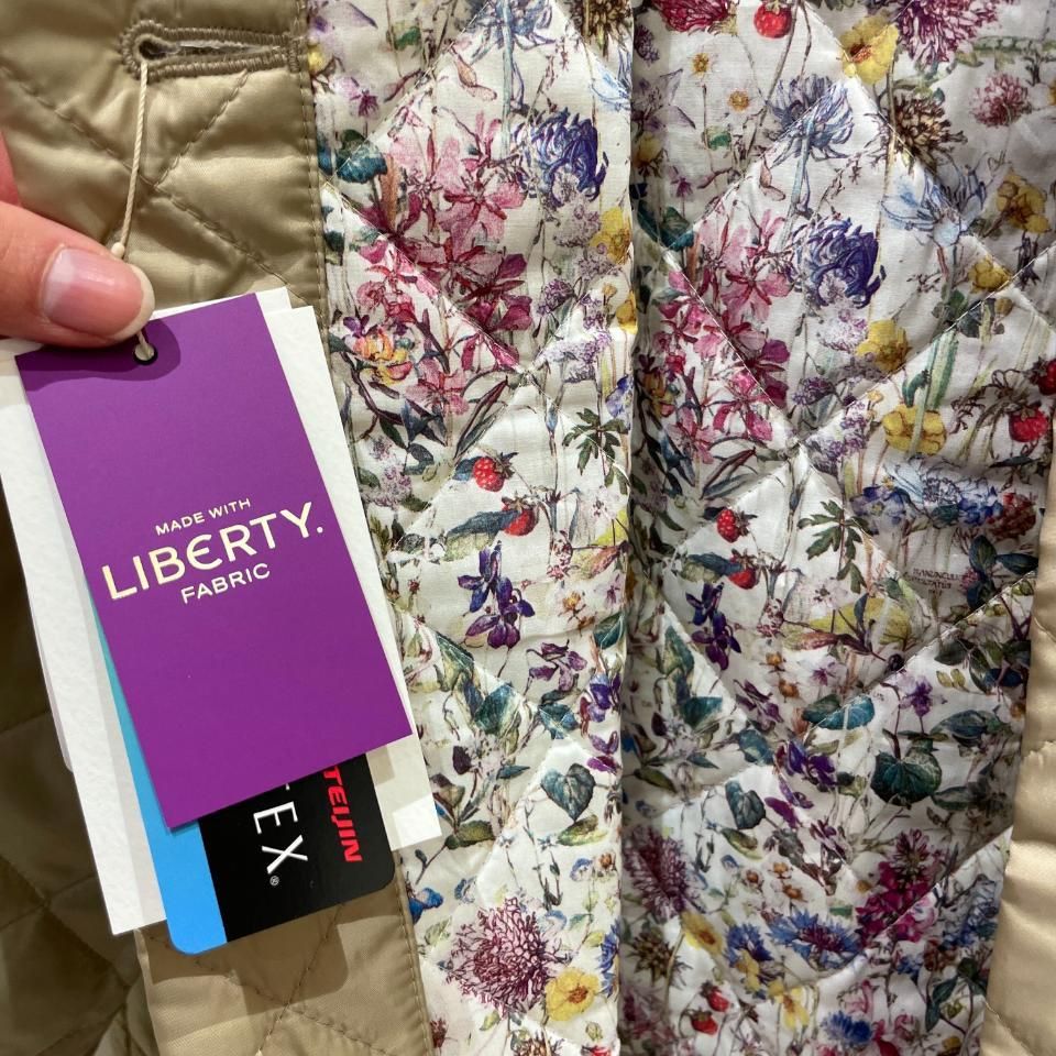 Le minor - 高密度タフタ リバティキルティングジャケット(EL35301)