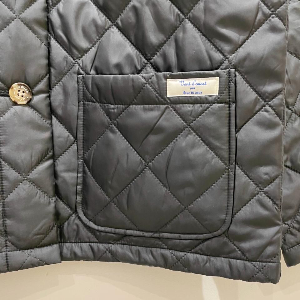 Le minor - 高密度タフタ リバティキルティングジャケット(EL35301)