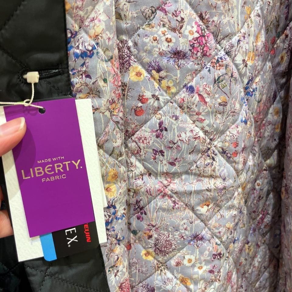 Le minor - 高密度タフタ リバティキルティングジャケット(EL35301)