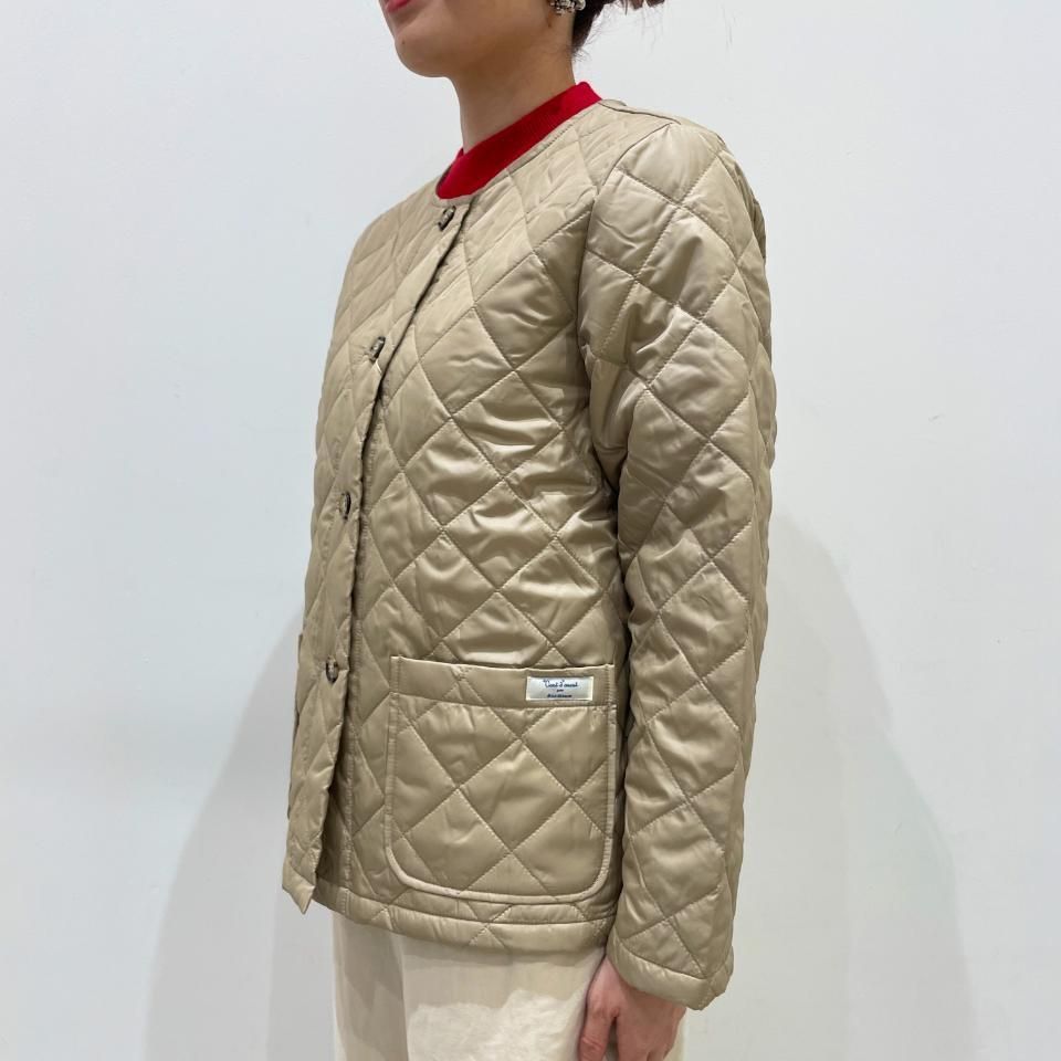Le minor - 高密度タフタ リバティキルティングジャケット(EL35301)