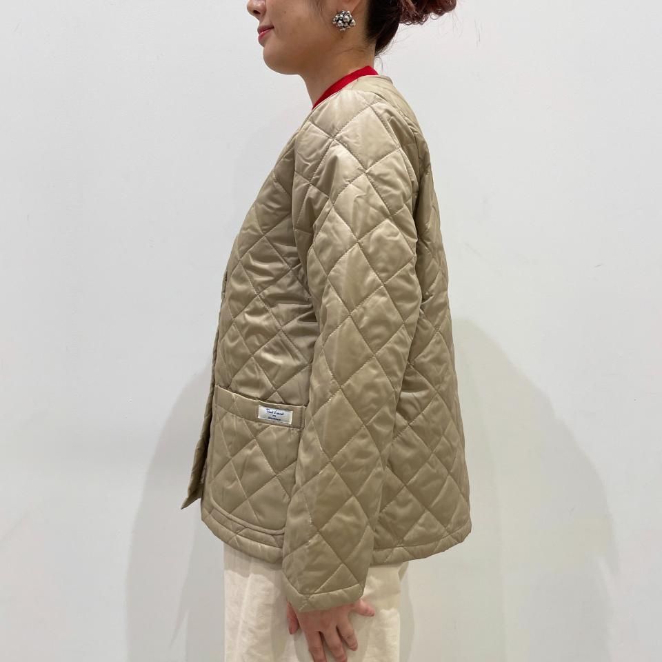 Le minor - 高密度タフタ リバティキルティングジャケット(EL35301)