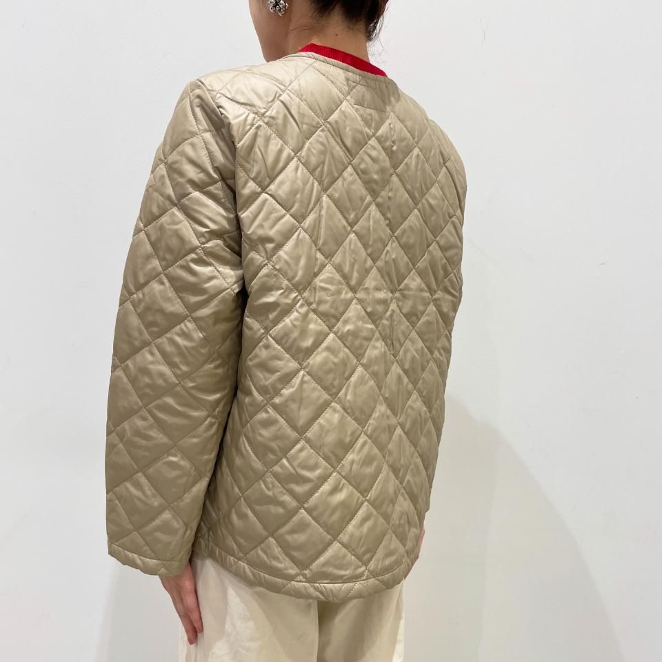 Le minor - 高密度タフタ リバティキルティングジャケット(EL35301)