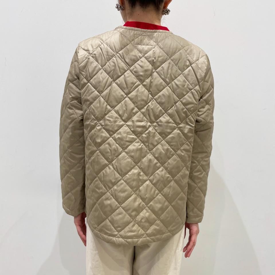 Le minor - 高密度タフタ リバティキルティングジャケット(EL35301)