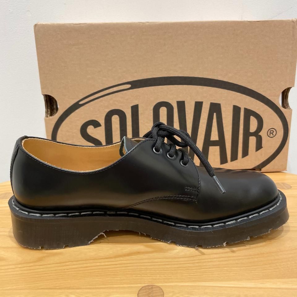 美品・箱付　SOLAVAIR　ソロヴェアー　ハイシャイン　3ホール　ブーツ　黒 楽天市場】【30％OFF】SOLOVAIR（ソロヴェアー） ディーラー