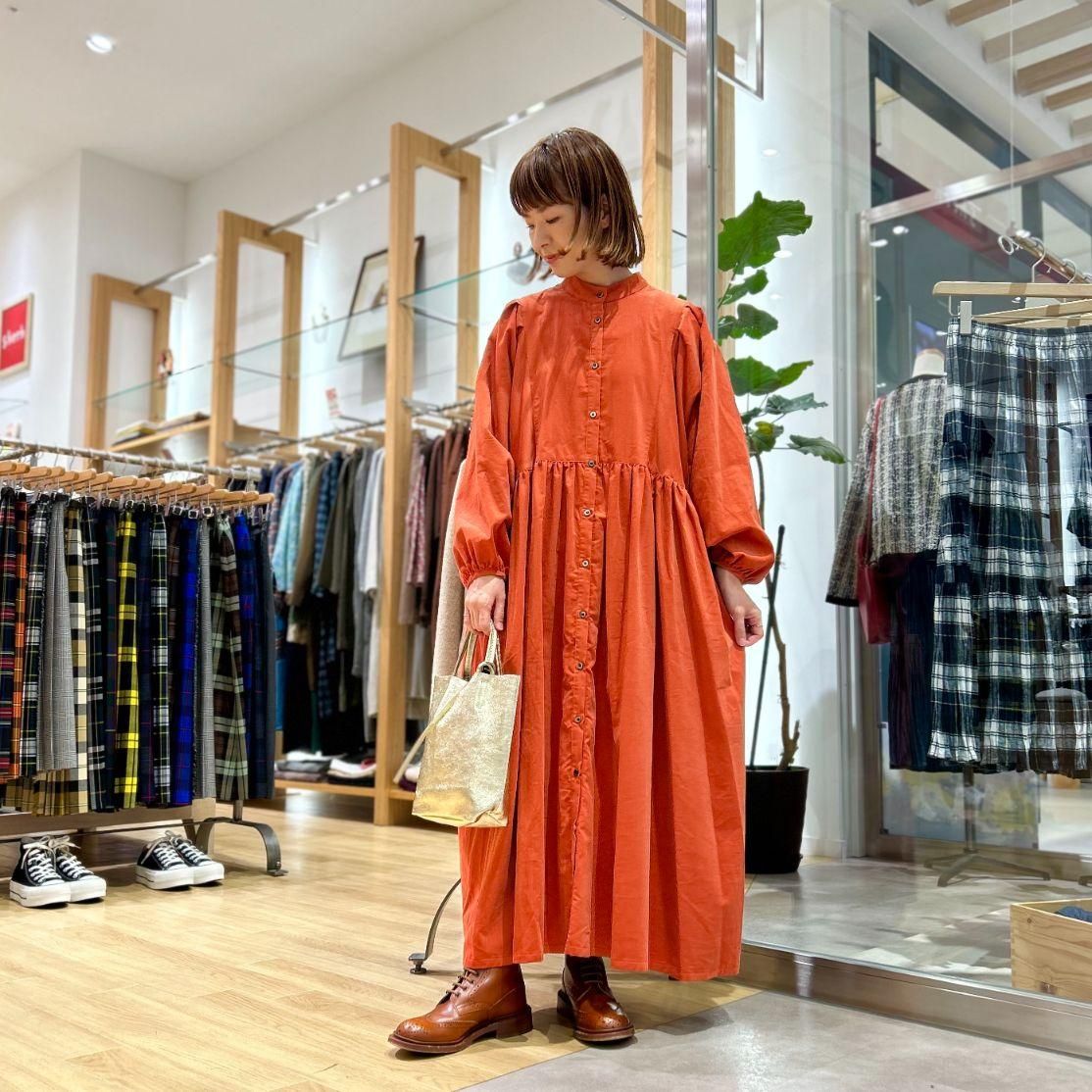 '47 ファッション cabanグリーンワンピースキャバンtomoBACCA