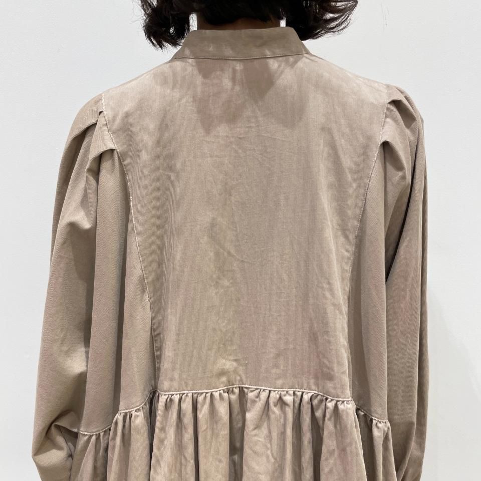 ina - 肩タックウエスト切替ギャザーワンピース（234157