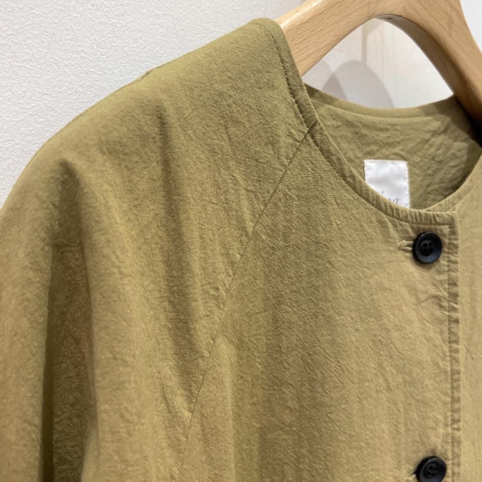 ina - ノーカラーラグランスリーブコート（233124） - Sheth Online