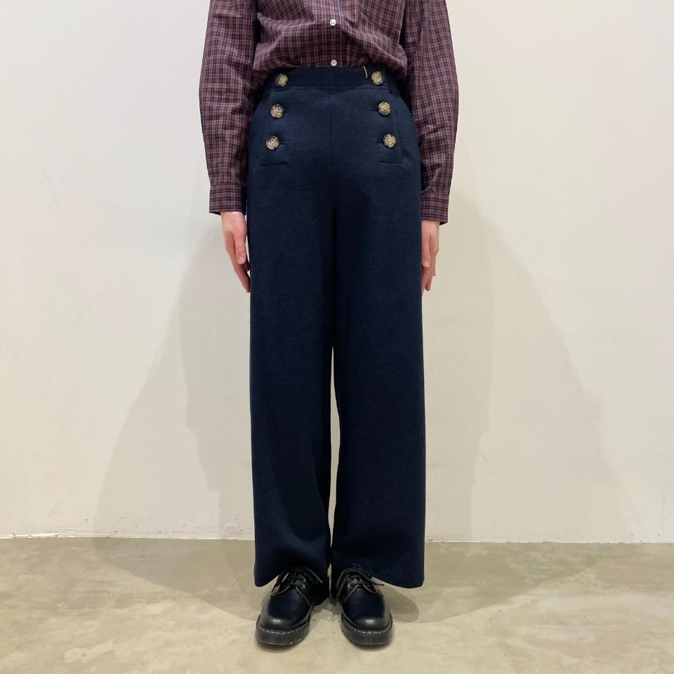 trew tempest ウィメンズパンツ Le minor - 圧縮ウール マリンパンツ（フルレングス）（EL36323
