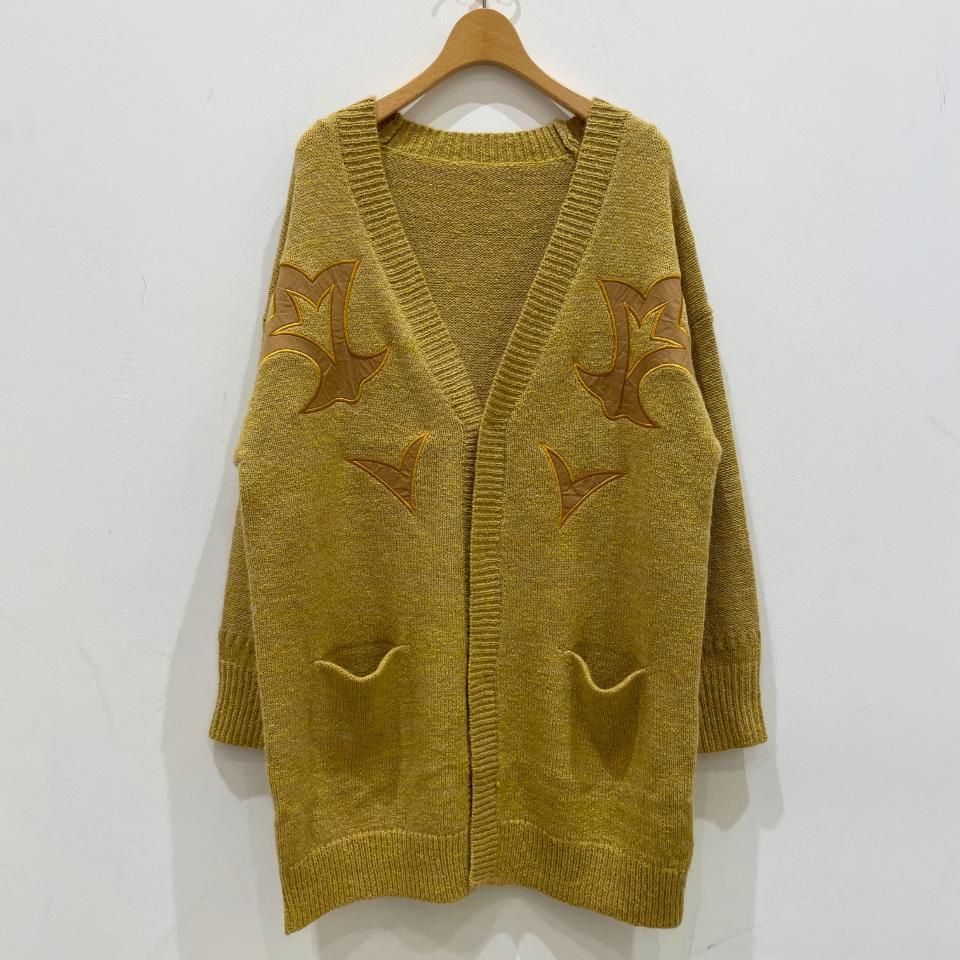 FIL DE FER - ウエスタンモチーフ刺繍 ミドル丈カーデ(1010720622
