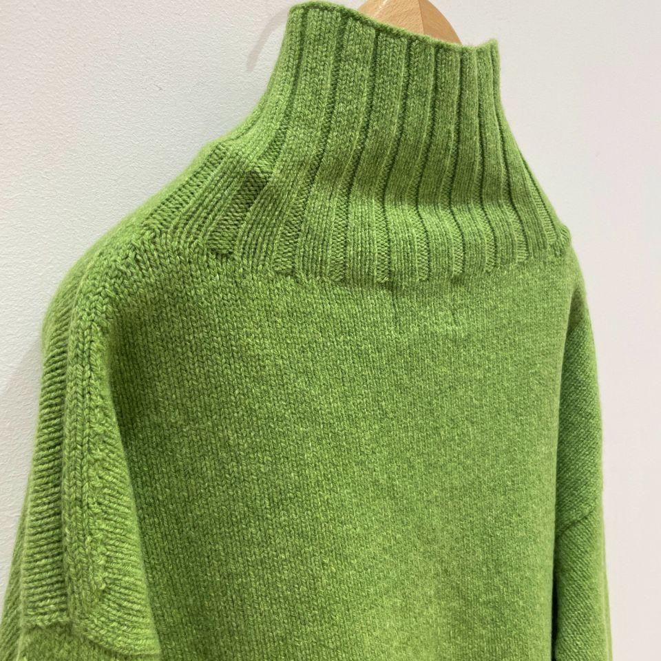 【激安通販オンラインショップ】 Glen ハイネックセーター スーパーファインラムズウール - Fyne 文学・小説